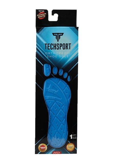 Techsport Premium Memory Foam Tabanlık Tst100 Siyah