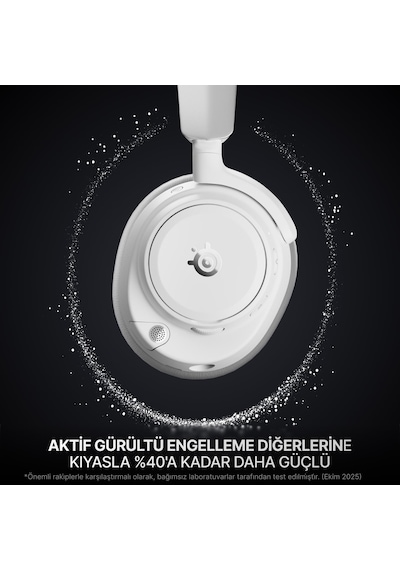 Steelseries Arctis Nova Pro Omni Wireless Ve Bluetooth Hi-res Oyuncu Kulaklığı - Beyaz