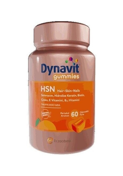 Dynavit Gummies Hsn Hair-skin-nails 60 Gummy