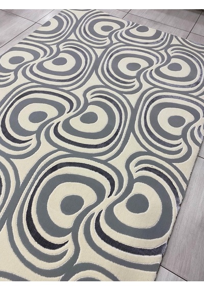 Saray Halı Vizyon 11338 Ws 200X300 Gri Krem 6 M2 Sık Halı !