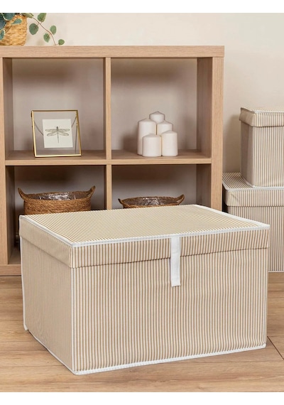 Çok Amaçlı Kutu Maxi 1 Adet 50x40x30 Cm Tela 41 X 50 Bej Tr Diğer