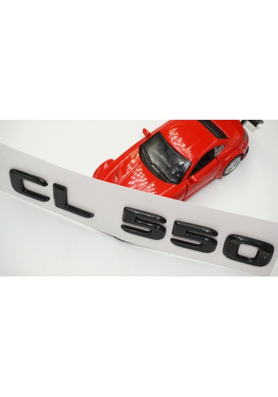 CL 550 Bagaj Parlak Siyah ABS 3M 3D Yazı Logo