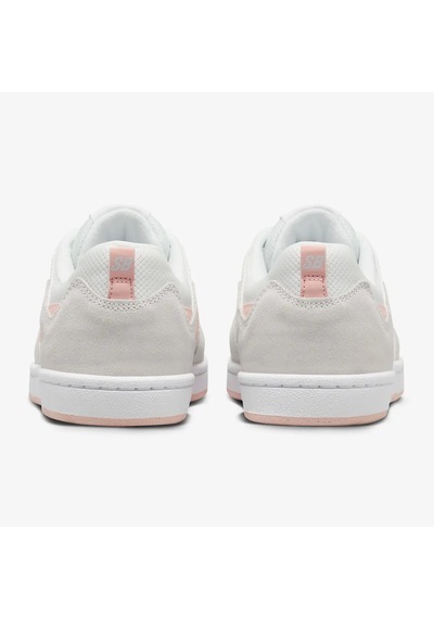Nike Sb Alleyoop Womens Leather Sneaker White Hakiki Deri Günlük Spor Ayakkabı Beyaz