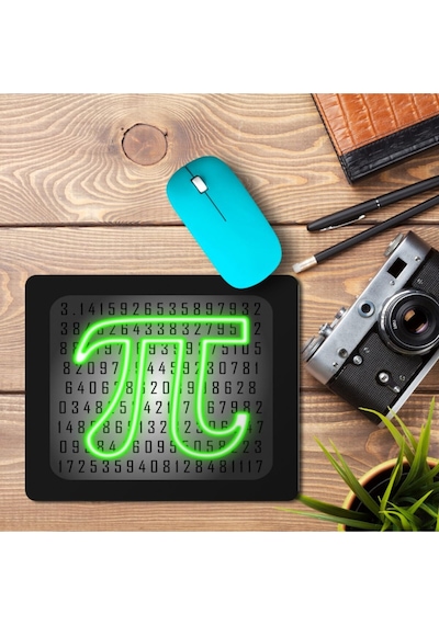 Pi Sayı Desen Mouse Pad Mousepad