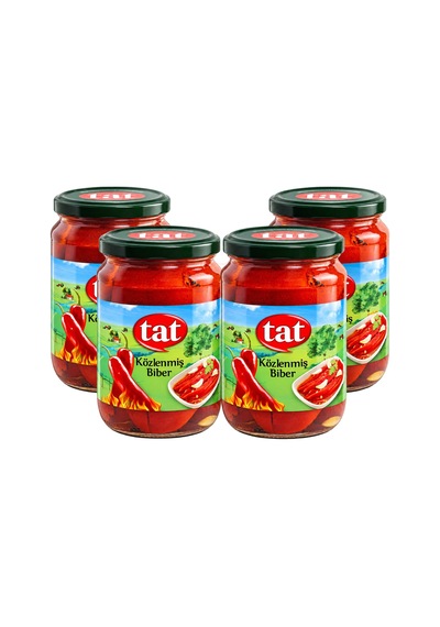 Tat Közlenmiş Biber 650 Gr Cam X 4 Adet