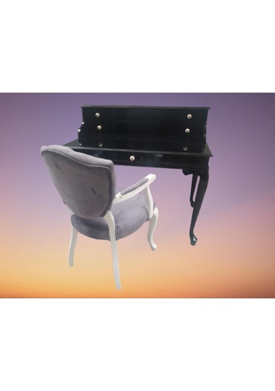 Bengimobilya Çalışma Masa-Berjer Sandalye Kelebek Model Siyah Lake Boya Keten (498396447) Siyah Bengimobilya Çalışma Masa-Berjer Sandalye Kelebek Model Siyah Lake Boya Keten (498396447) Siyah