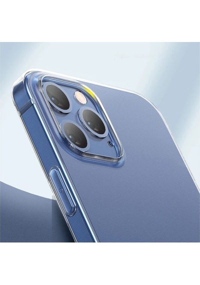 Hepsi Baseus Simple Case iPhone Uyumlu 12 Pro 6.1 İnce Şeffaf Silikon Kılıf- 5775 Najmaddin