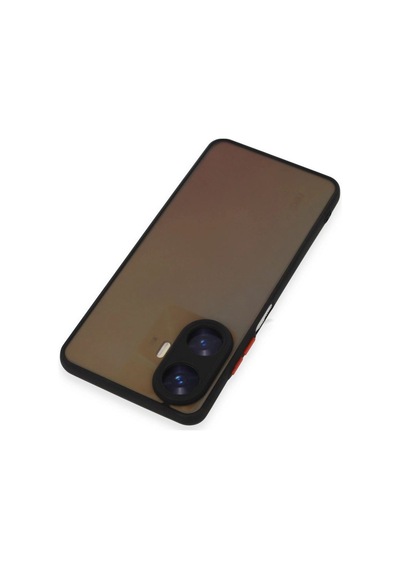 Realme C55 Kılıf Montreal Silikon Kapak - Siyah