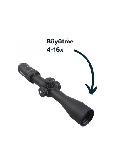 Victoptics S4 4-16x44 Ffp Dürbün Opff-01 Siyah