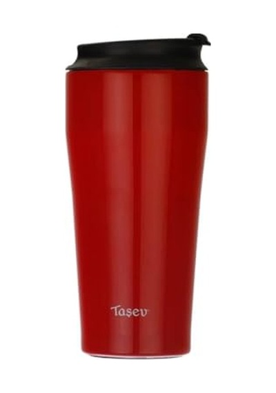 Pira - Bardak Termos Kırmızı 400 Ml Açık Beyaz