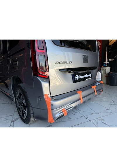 Fiat Doblo Arka Tampon Eki 2023... ---fibersan Tuning