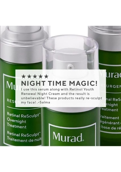 Tr Retinal Resculpt Overnight Treatment Retinal İçeren Yenileyici Gece Serumu, 30 Ml
