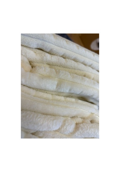 Gökse Home Merinos Modern Line 3 Parça Çift Kişilik Battaniye Seti Krem
