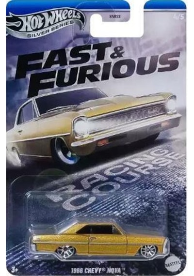 Hot Wheels Silver Series Fast & Furious 1966 Chevy Nova Hnr88 Jby42 Çok Renkli