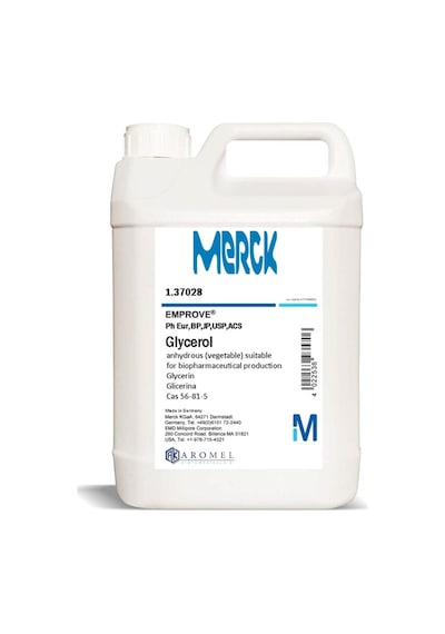 Merck Bitkisel Gliserin L 5 Kg L Merck 1.37028 Glycerol Vegetable