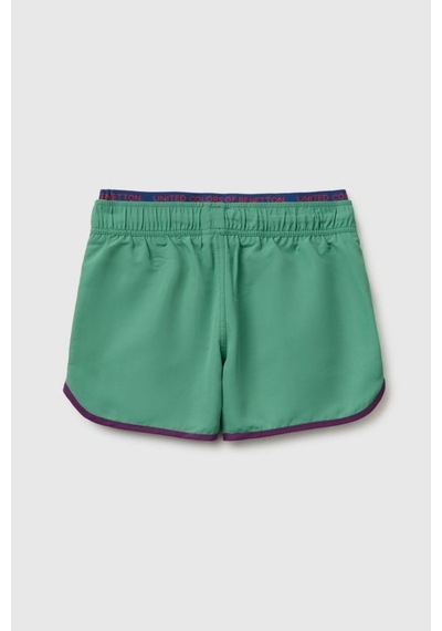 United Colors Of Benetton Erkek Çocuk Turkuaz Sol Bacağı Nakış Logo Detaylı Deniz Şortu 3-8 Yaş -2866 United Colors Of Benetton Erkek Çocuk Turkuaz Sol Bacağı Nakış Logo Detaylı Deniz Şortu 3-8 Yaş -2866