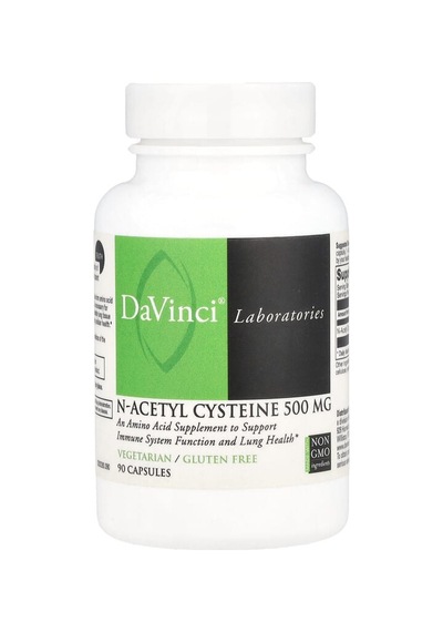 Davinci Laboratories, N-acetyl Cysteine, 500 Mg, 90 Capsules