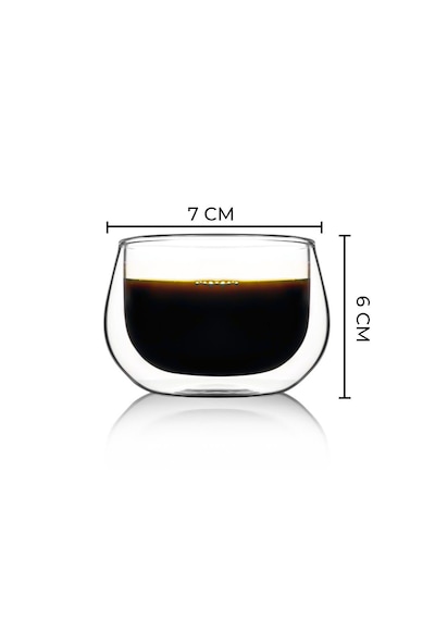 Cam Çerezlik Lokumluk Çift Cidarlı Dondurma Kasesi 160 ML