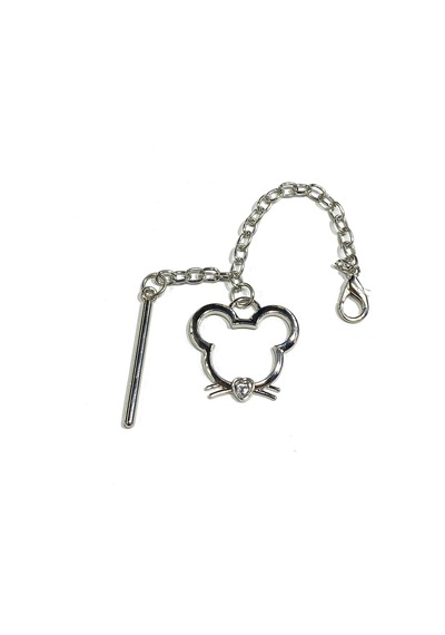 Karantuhafiye Metal Çanta Sallantı Süsü / 16 Cm / Slt1 Gümüş