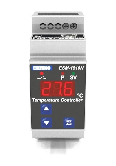 Emko ESM-1510-N.5.12 Dahili PTC Sensörlü Pano Termostatı 230 Vac