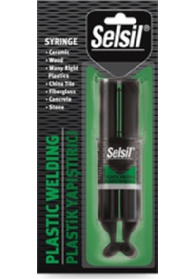 Selsil Epoksi Plastik Yapıştırıcı Şırınga 5 Dk 28G 4702