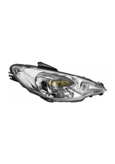 Peugeot 206 Sol Far Parabolik Çiftli  6204.s9