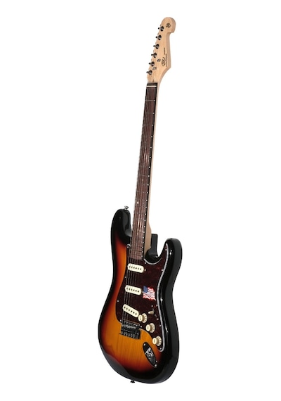 Sx Sst/ash/r/3ts Ash Wood Elektro Gitar 3 Tone Sunburst