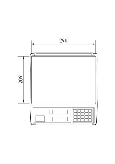 Cas Er Jr 30kg Lcd Ekran Boyunsuz Hesaplamalı Terazi