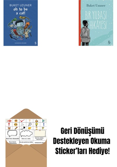 Oh To Be A Cat + Bir Yılbaşı Hikâyesi + Okuma Sticker'ları