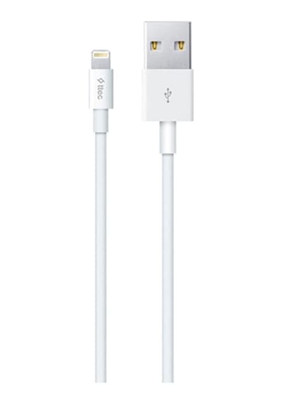 Ttec 2DK7508B USB-A - Lightning Şarj Kablosu Beyaz