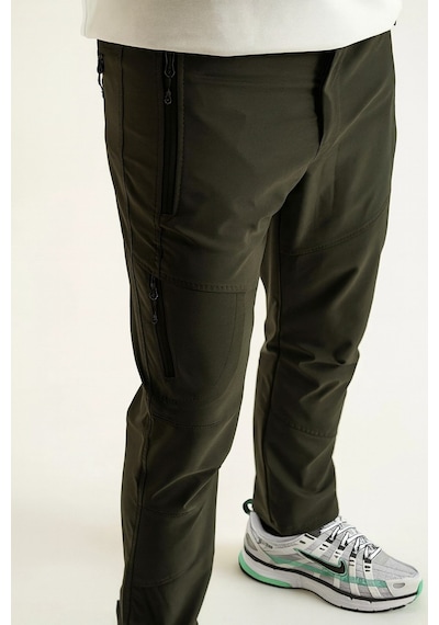 Vatan Tekstil Erkek Nefes Alabilen Yazlık Likralı Outdoor Pantolon Normal Kalıp Haki