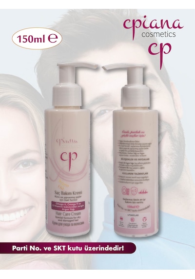 Cpiana Cosmetics Argan Yağlı Saç Kremi 150 ML