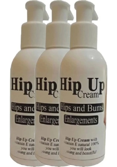 Hip Up 3lü Adet Kalcayi Kremi Büyük 120 Ml