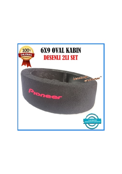 Pioneer 6X9 Oval Hoparlör Kabini 2Li Set