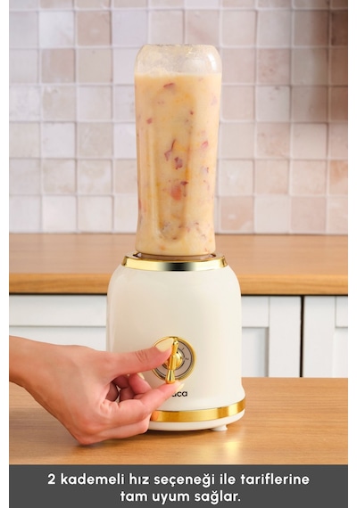 Karaca Retro Personal Kişisel Smoothie Blender
