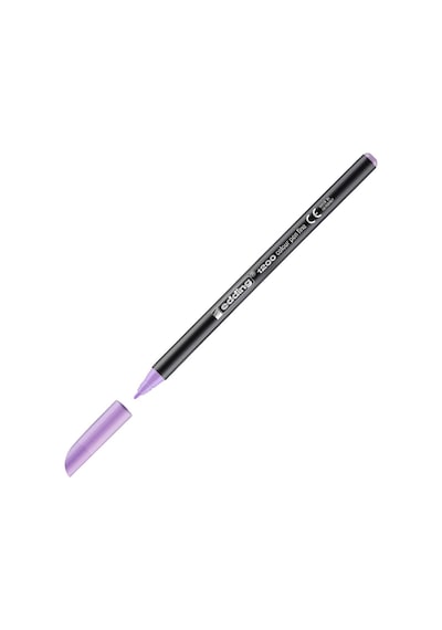 Edding 1200 İnce Uçlu Keçeli Kalem, Berry Lavanta, 1 Kalem, Yuvarlak Uçlu 1 Mm