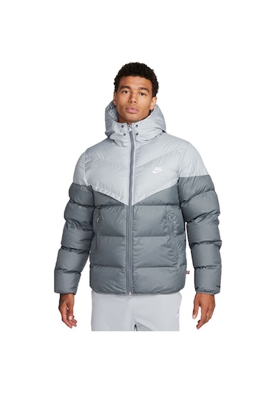 Erkek Günlük Mont Fb8185-077 M Nk Sf Wr Pl-fld Hd Jkt Gri Gri