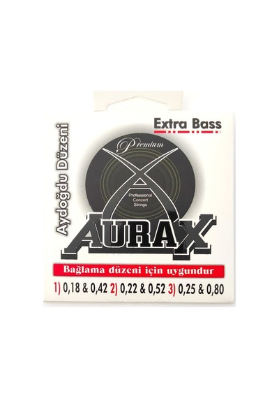 Aurax Arx18ayd Bağlama Tel Seti 018 Aydoğdu Düzeni Extra Bas Etkili