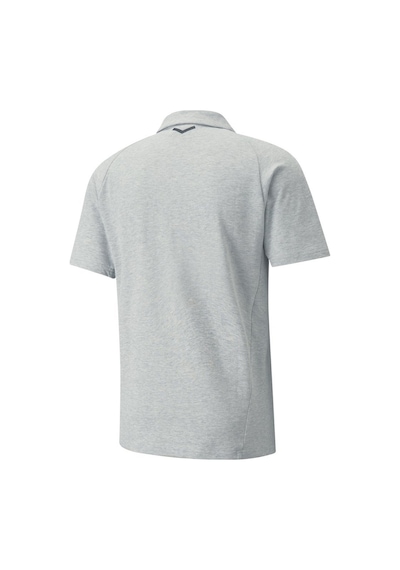 Puma Team Final Casuals Erkek Gri Klasik Yaka Polo Tişört 65738433