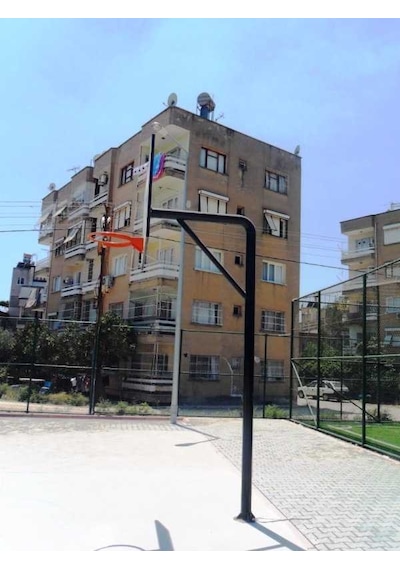 Adelinspor Basketbol Potası Sabit Çember 105x180 2 MM Sac