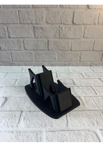 Siyah İkili Gamepad Tutucu 7x18 Cm Oyun Aksesuarı