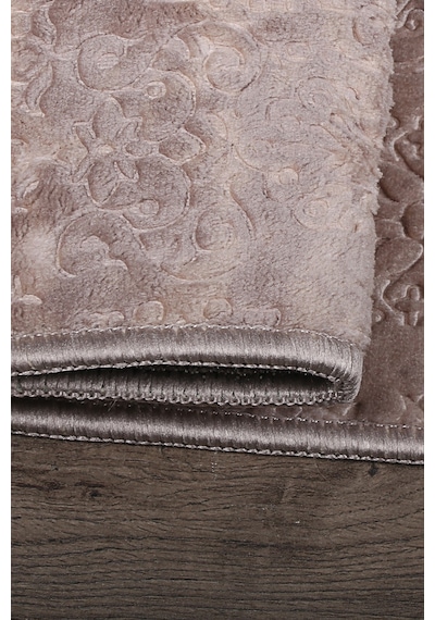 Nova Kahve 60x100 + 50x60 Cm 2'li Köşeli Ponpon Saçaklı Banyo Hal Çok Renkli