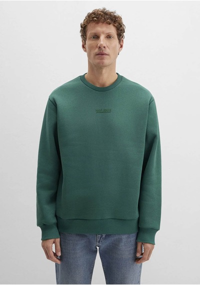 Mavi Jeans Detaylı Yeşil Erkek Sweatshirt M0s10586-71874