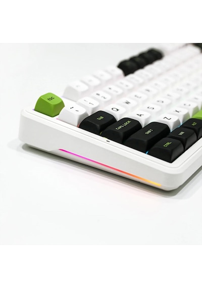 Aula F87 Mekanik Rgb Tkl Gray Switch Kablosuz Makrolu Hot Swap Klavye