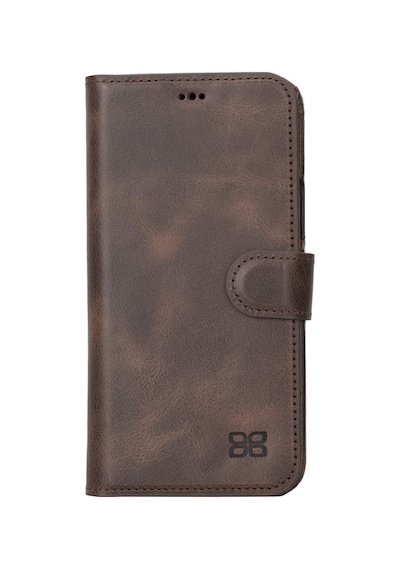 Bouletta Apple Uyumlu iPhone 14 Deri Kılıf Mw36 Tn03