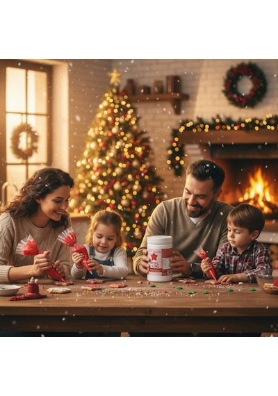 Royal Icing 200 Gr Kırmızı Kurabiye, Pasta Ve Şeker Hamuru Dekoru