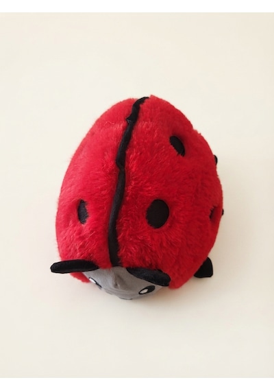 Peluş Uğurböceği 30 Cm Kırmızı