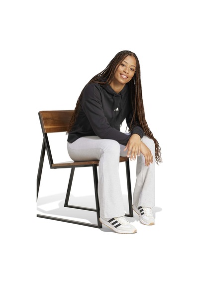 Adidas W Sl Ft Hd Black Siyah Kadın Sweatshirt Siyah