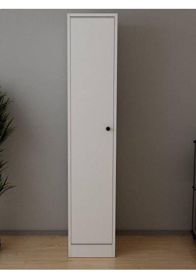 Harmony Mutfak Kiler Dolabı Banyo 5 Raflı Çok Amaçlı Dolap Beyaz