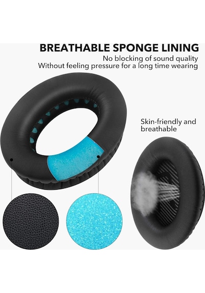Bose Quiet Comfort İçin Yedek Kulak Pedleri 35 Kulak Yastığı Kiti Bose Qc 35/35 Iı Kulaklıklar